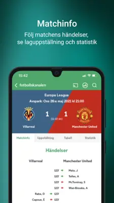 Fotbollskanalen android App screenshot 17