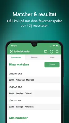 Fotbollskanalen android App screenshot 18