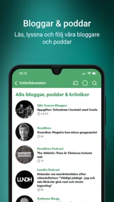 Fotbollskanalen android App screenshot 19