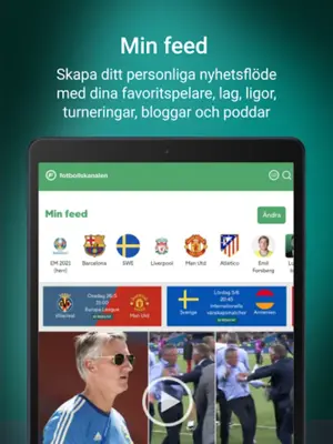 Fotbollskanalen android App screenshot 5